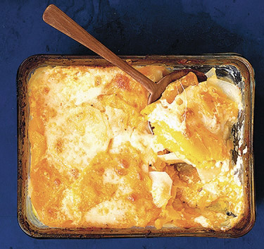 Potato & butternut dauphinoise Magimix.